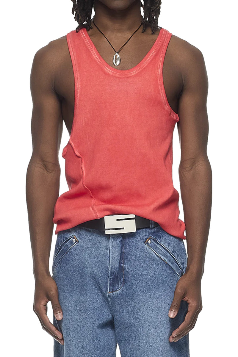 Spencer Badu Red Tank Top