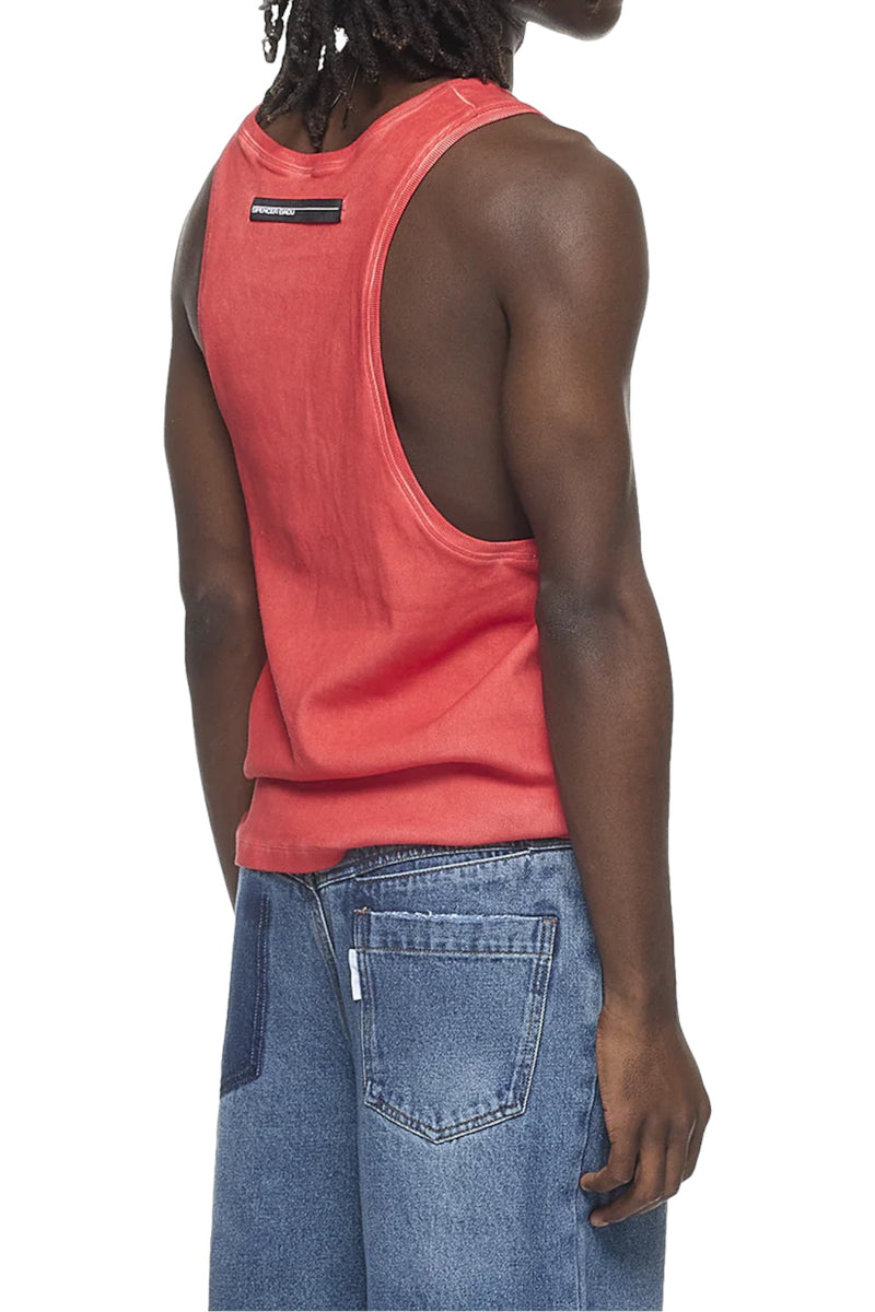 Spencer Badu Red Tank Top