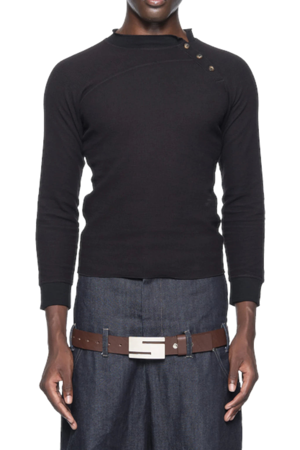 Spencer Badu Thermal Henley LS