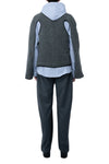 Saul Nash Fleece Cut-Out Flight Zip-Up