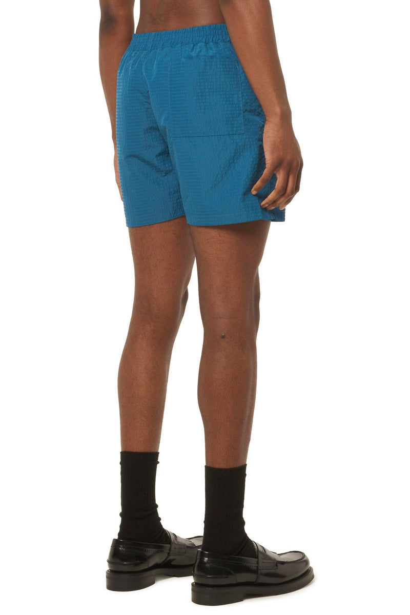 Saul Nash Seersucker Beach Shorts