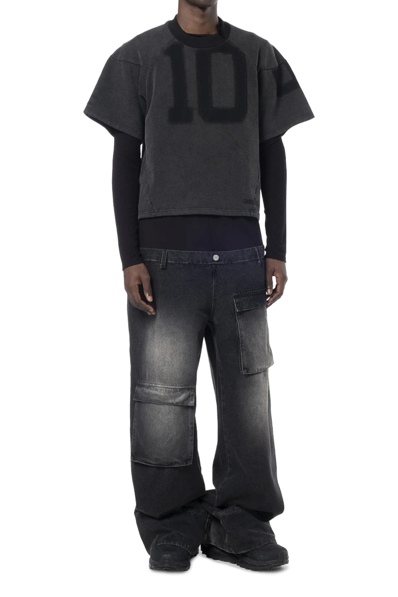 Spencer Badu Black Washed Jersey