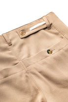 Spencer Badu Brown Button Wool Trouser