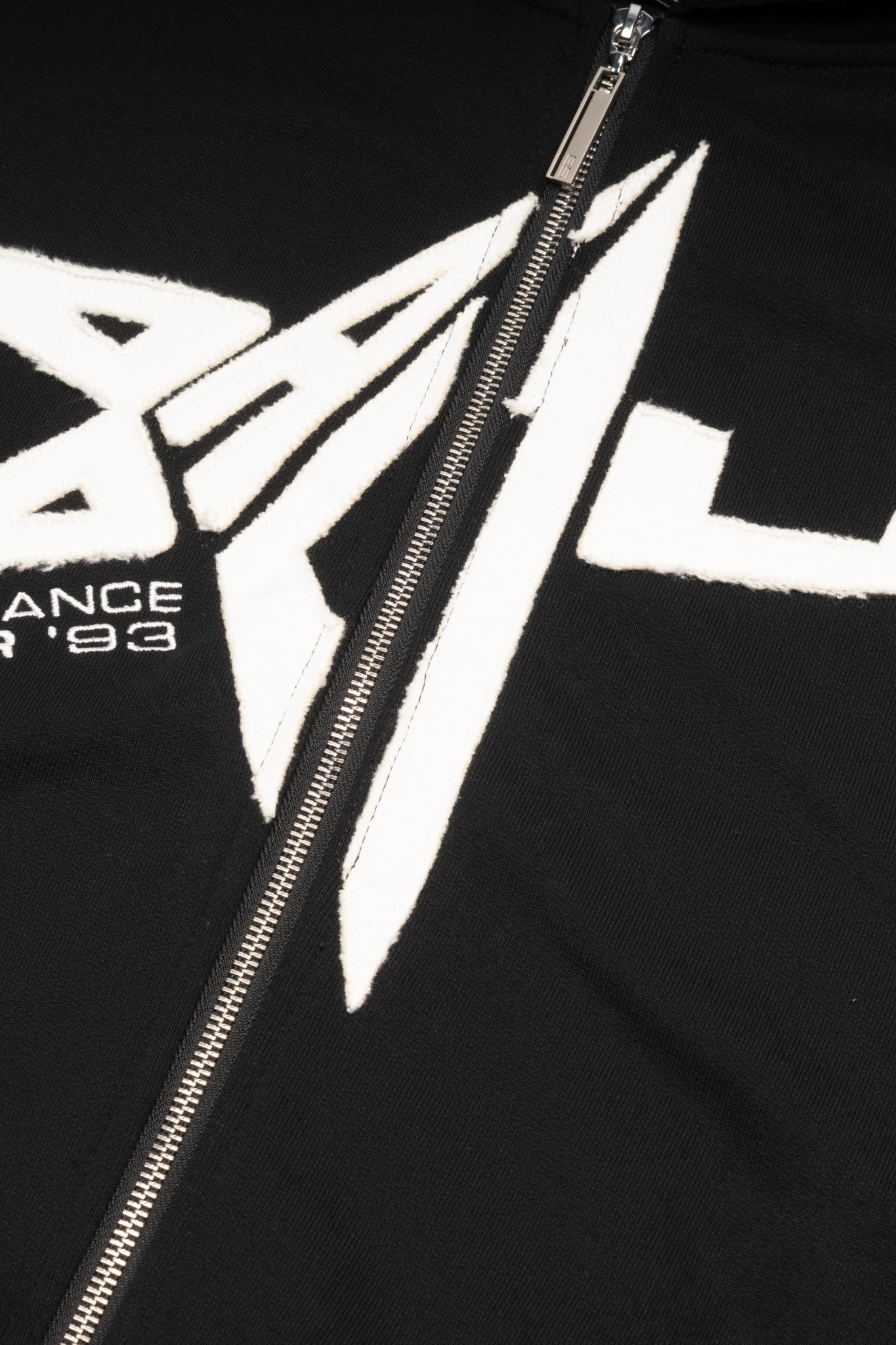 Spencer Badu Distressed Zip Up