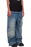 Spencer Badu Doubled Layered Jeans