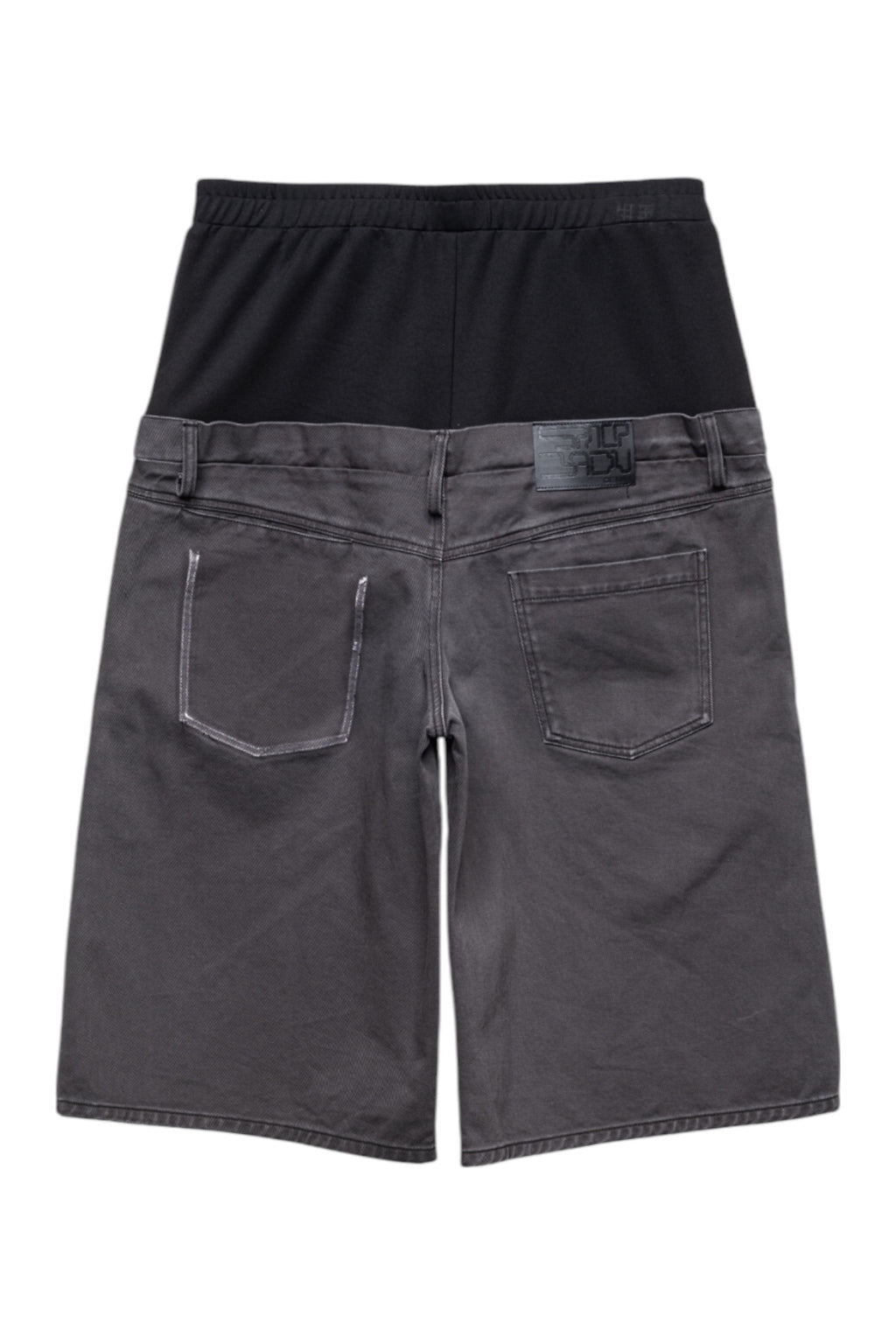 Spencer Badu Dyed Denim Shorts
