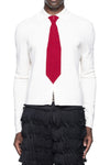 Spencer Badu Knit Tie Shirt