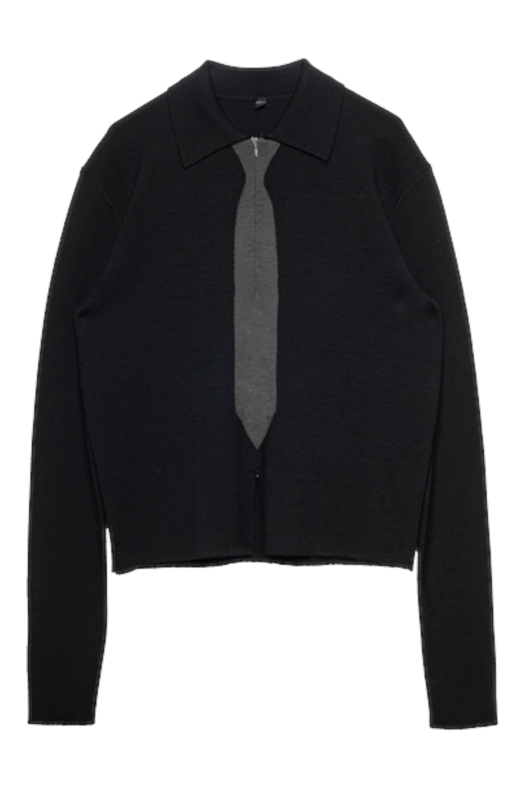 Spencer Badu Knit Tie Shirt