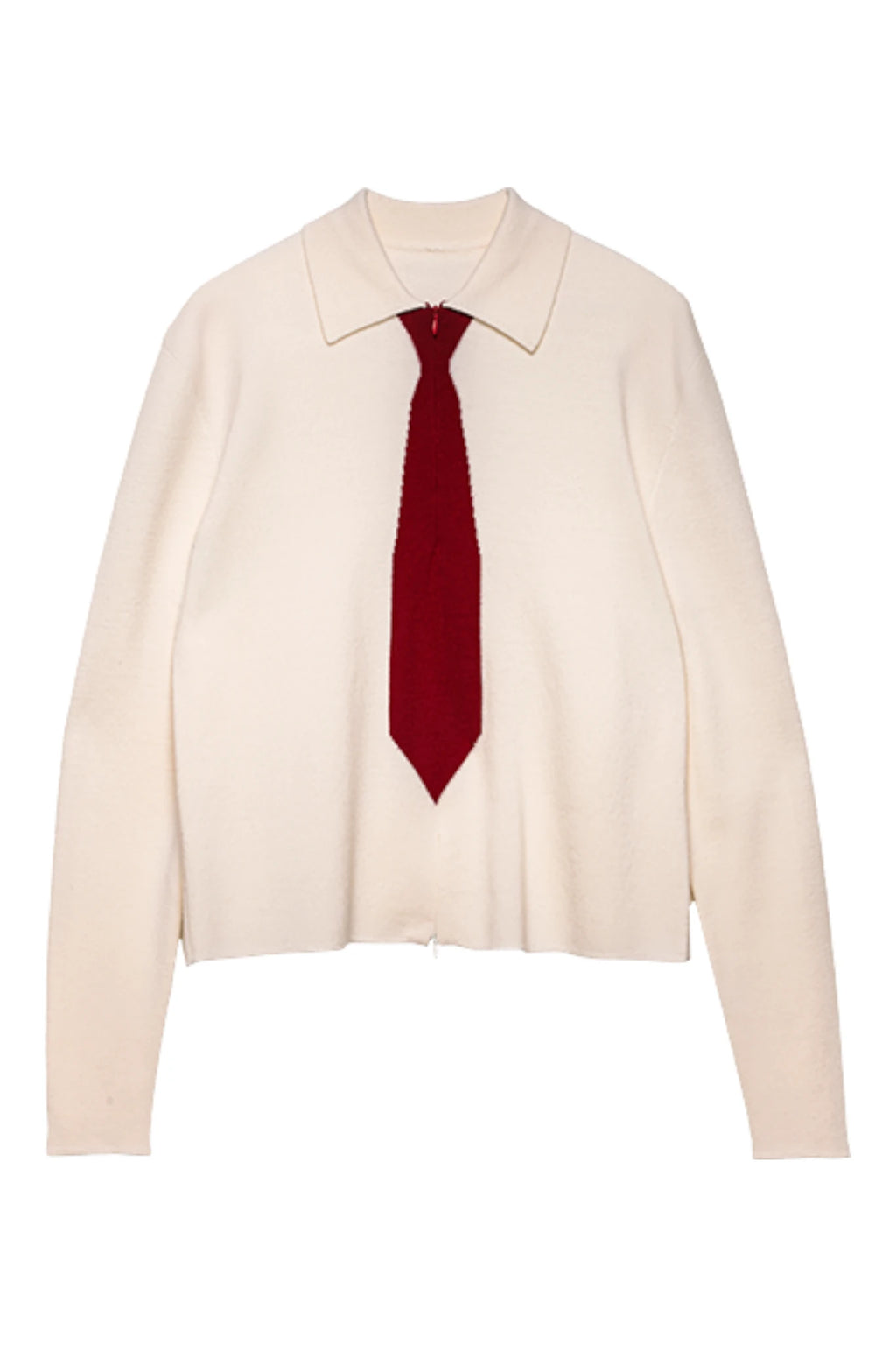 Spencer Badu Knit Tie Shirt