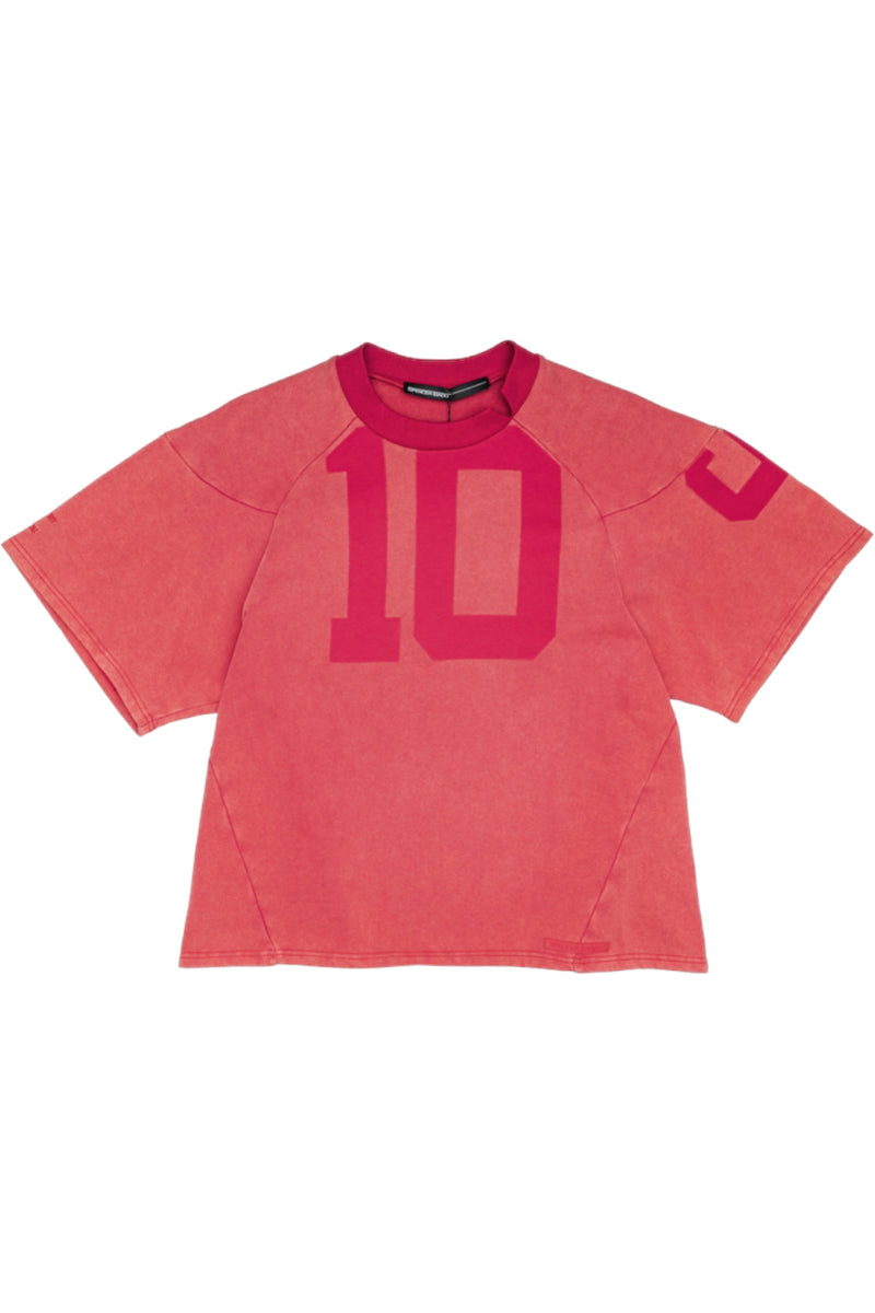 Spencer Badu Red Washed Jersey