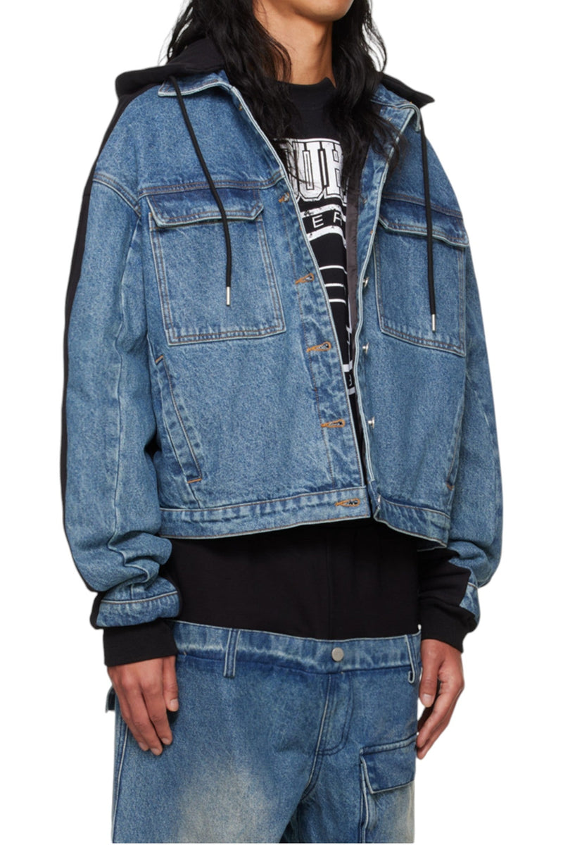 Spencer Badu Split Jean Jacket