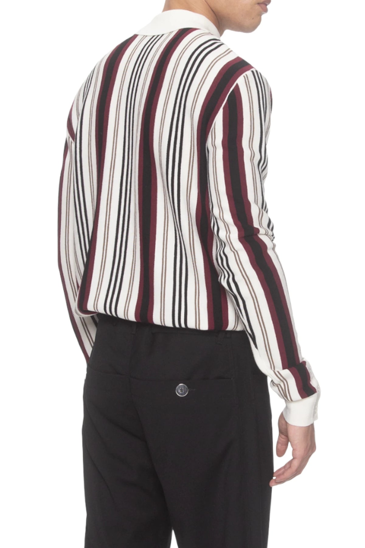 Spencer Badu Stripe Knit Shirt