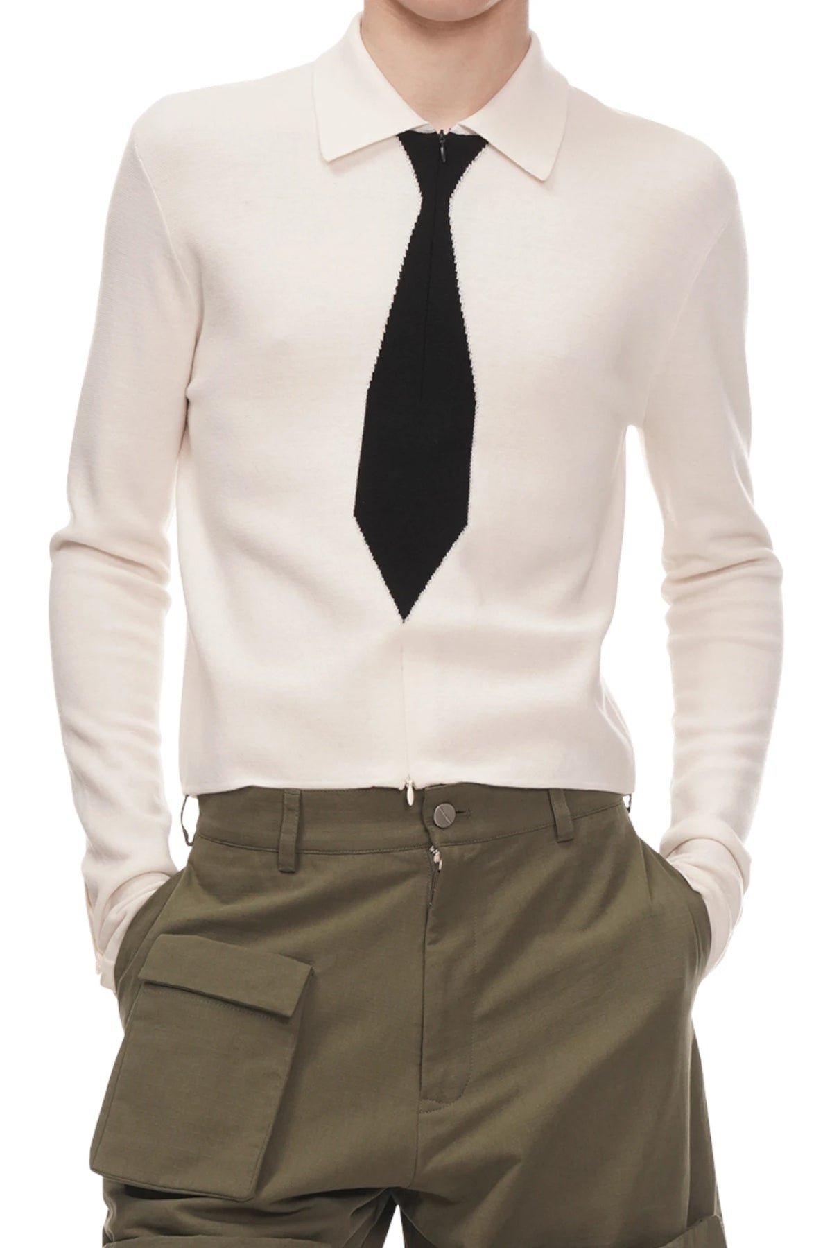 Spencer Badu Tie Knit Shirt