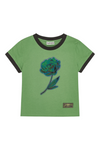 Ganni Basic Cotton Jersey Peony Baby Fit T-Shirt