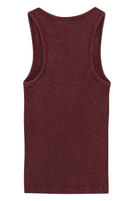 Ganni Heavy Rib Jersey Tank Top