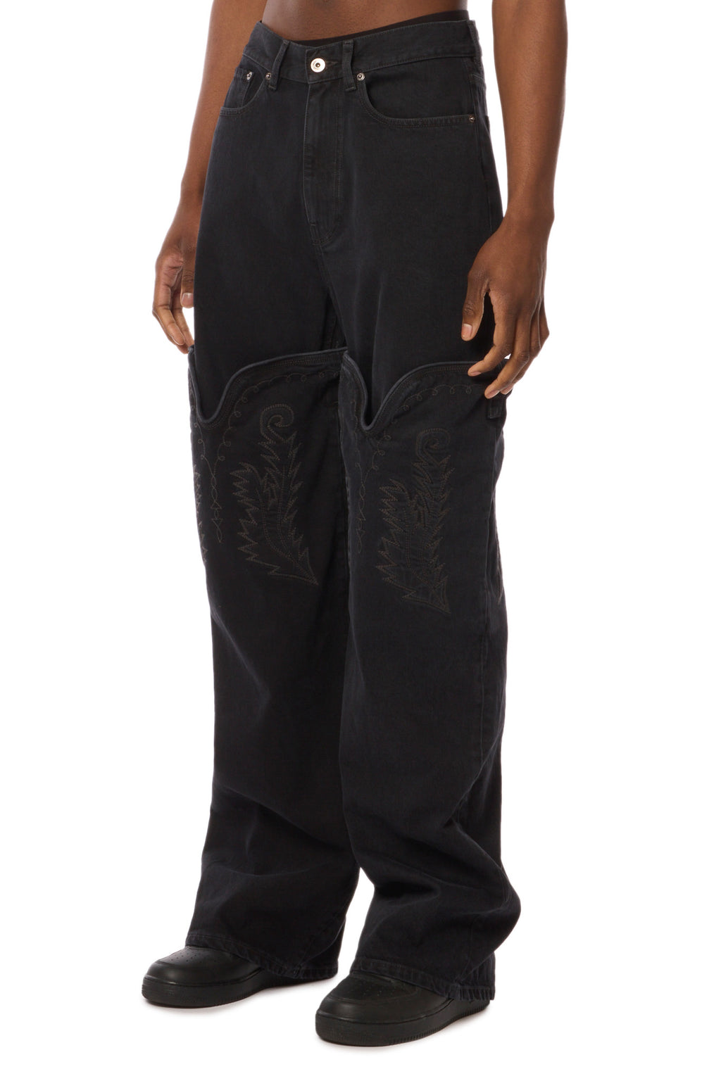 Y/Project Evergreen Maxi Cowboy Cuff Jeans