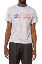 Aries x Umbro White Roses SS Football Jersey