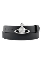 Vivienne Westwood Orb Buckle Belt Silver