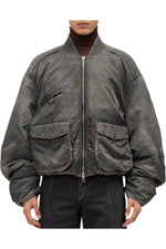 Feng Chen Wang Spray Painted Nylon Bomber Jacket