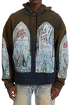 Who Decides War Motley Hooded Pullover