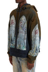 Who Decides War Motley Hooded Pullover