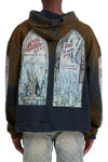 Who Decides War Motley Hooded Pullover