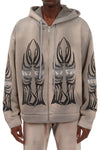 Who Decides War Winged Zip Up