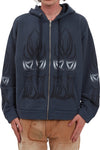 Who Decides War Winged Zip Up