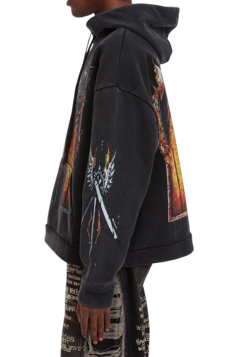 Who Decides War Ember Chapel Hooded Pullover