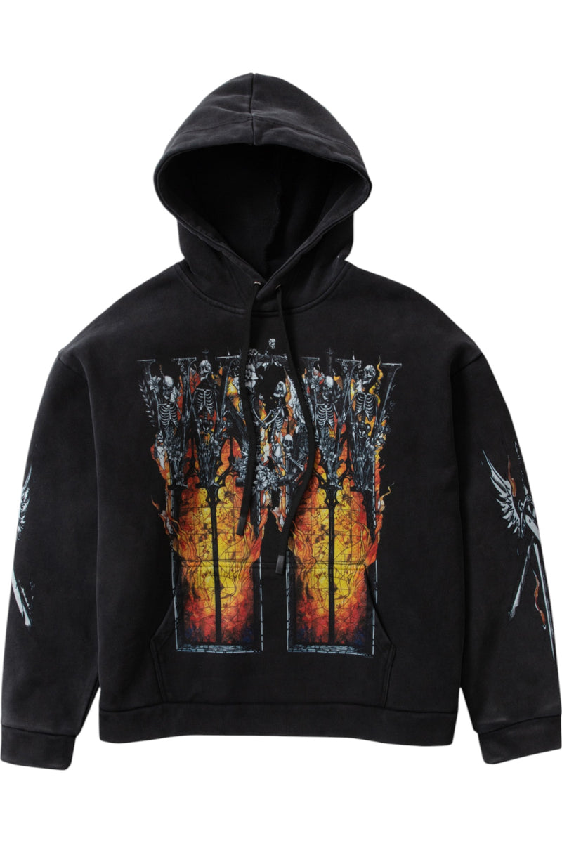 Who Decides War Ember Chapel Hooded Pullover