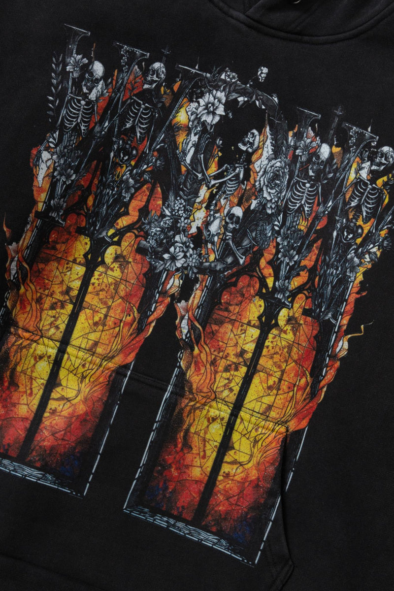 Who Decides War Ember Chapel Hooded Pullover