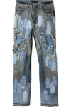 Who Decides War Patched Arch Repaired Blowout Denim