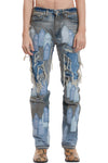 Who Decides War Patched Arch Repaired Blowout Denim