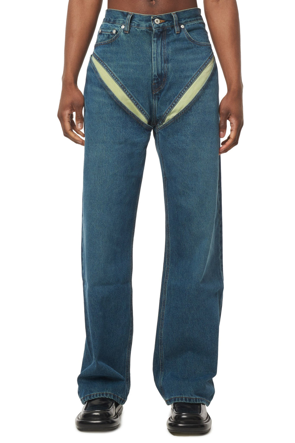 Y/Project Evergreen Cut Out Jeans