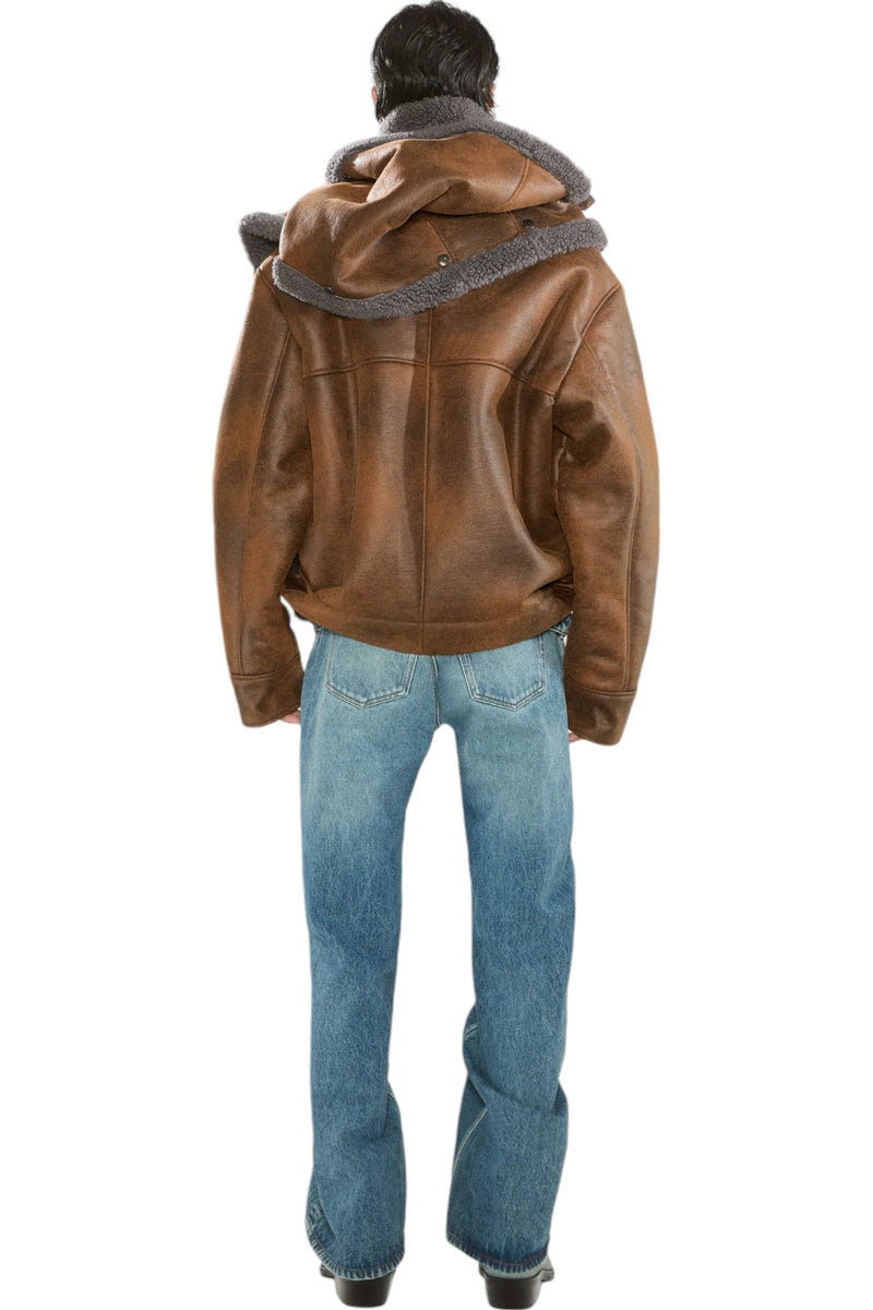 Y/Project Snap Off Panel Hood Aviator Jacket – htown Store