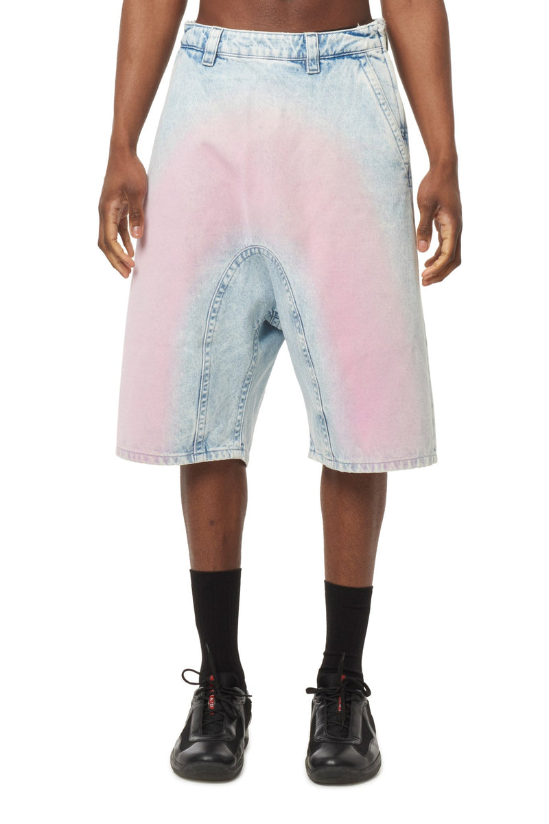 Y/Project Souffle Denim Shorts