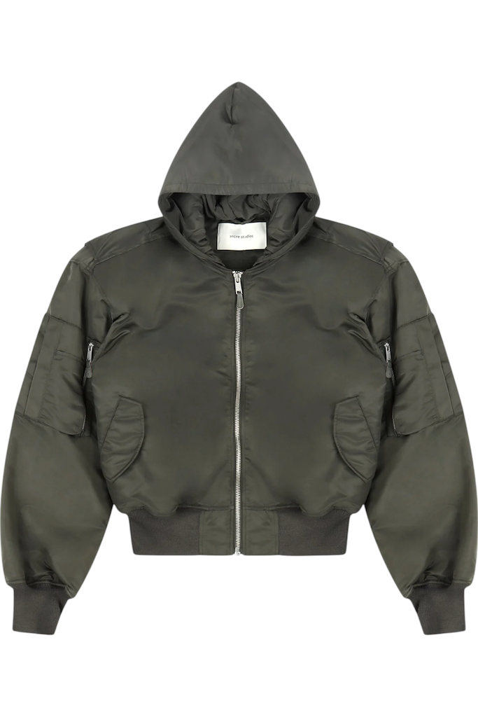 Entire Studios Hooded Broad Bomber