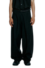 Hyein Seo Wide Pants With Beaded Belt