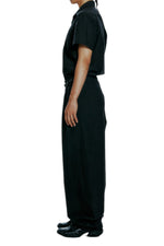 Hyein Seo Wide Pants With Beaded Belt