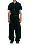 Hyein Seo Wide Pants With Beaded Belt