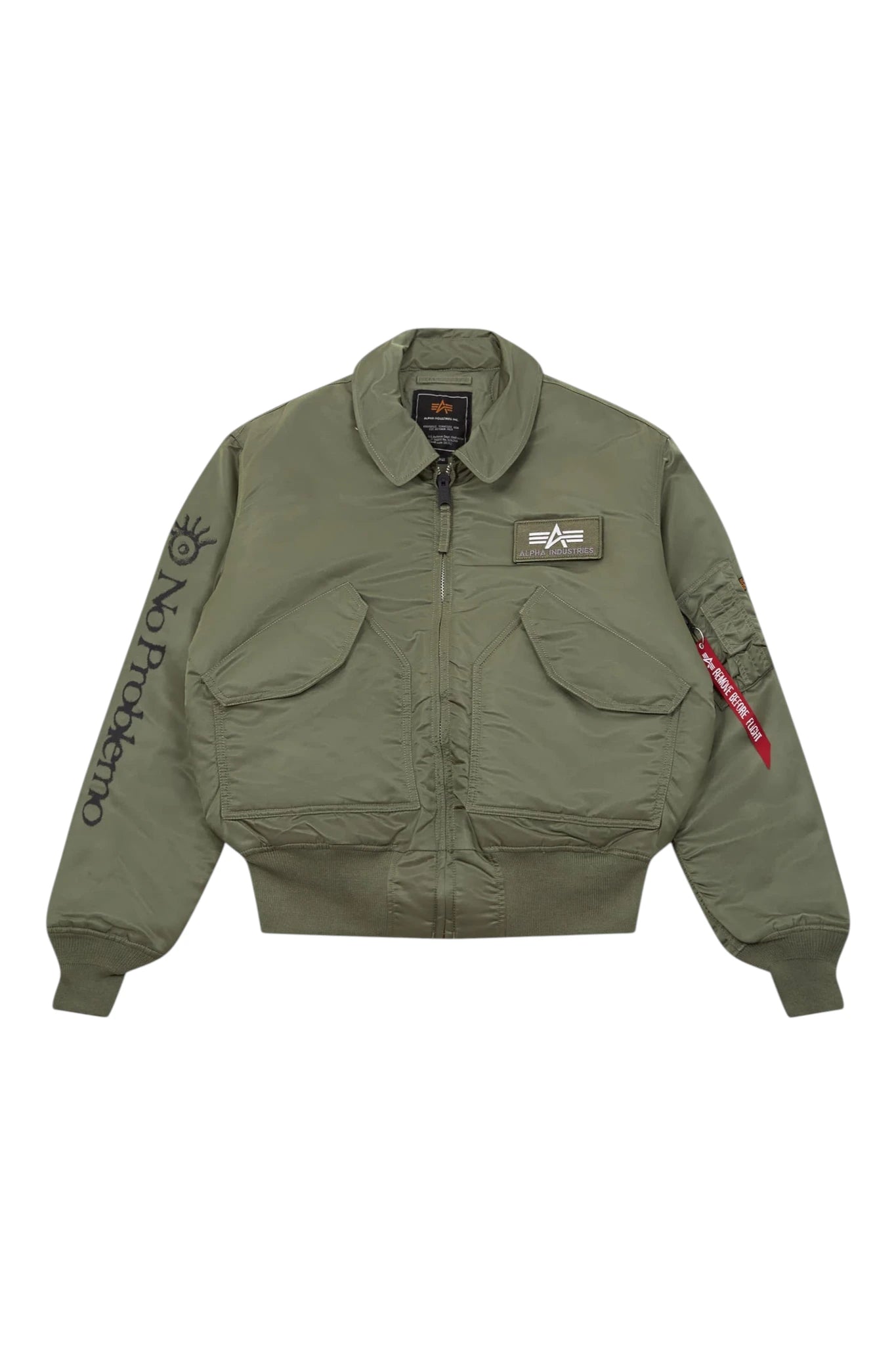 Aries No Problemo Alpha Industries Ancient Findings Jacket
