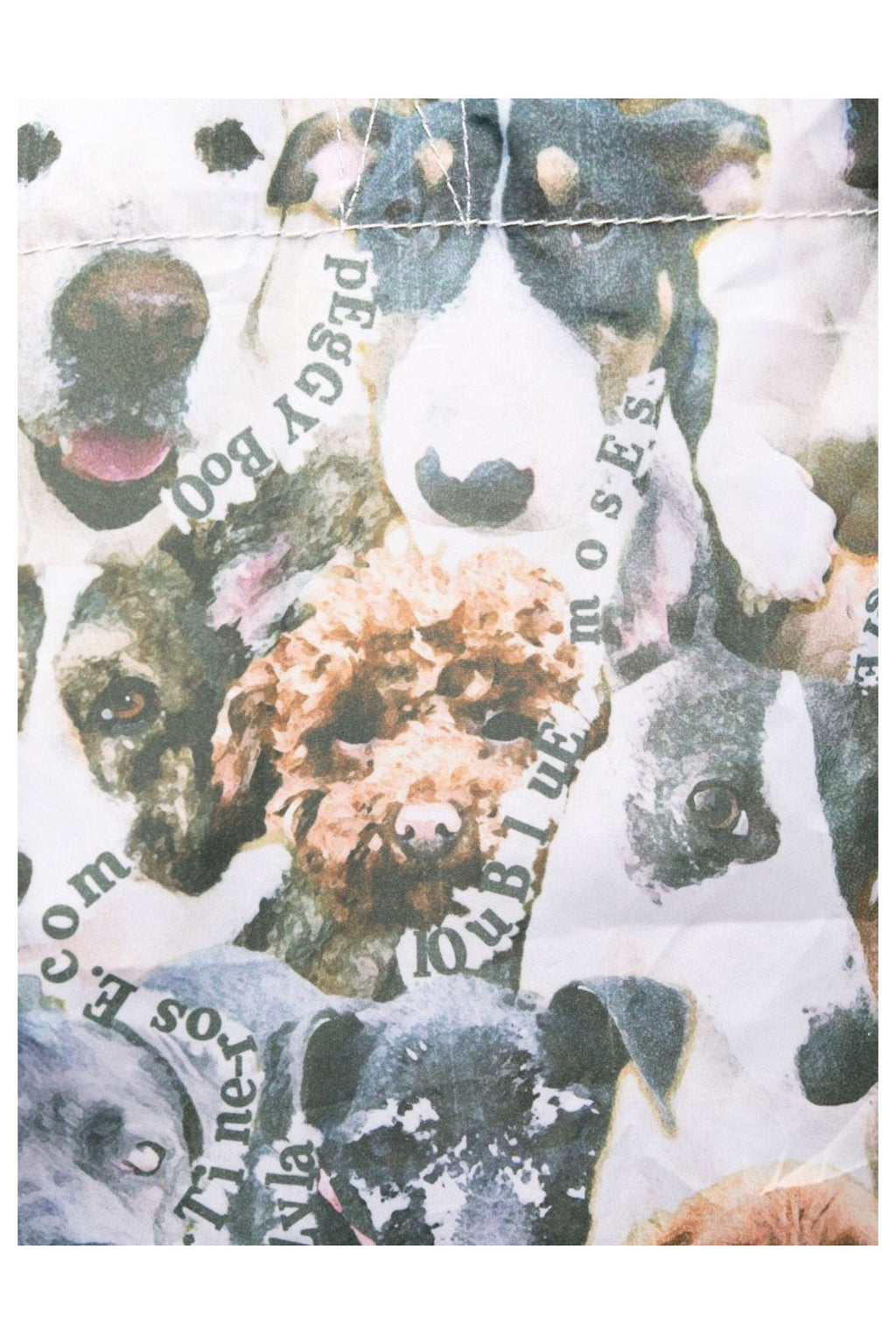 Martine Rose Dog Print Tote Wallet Large